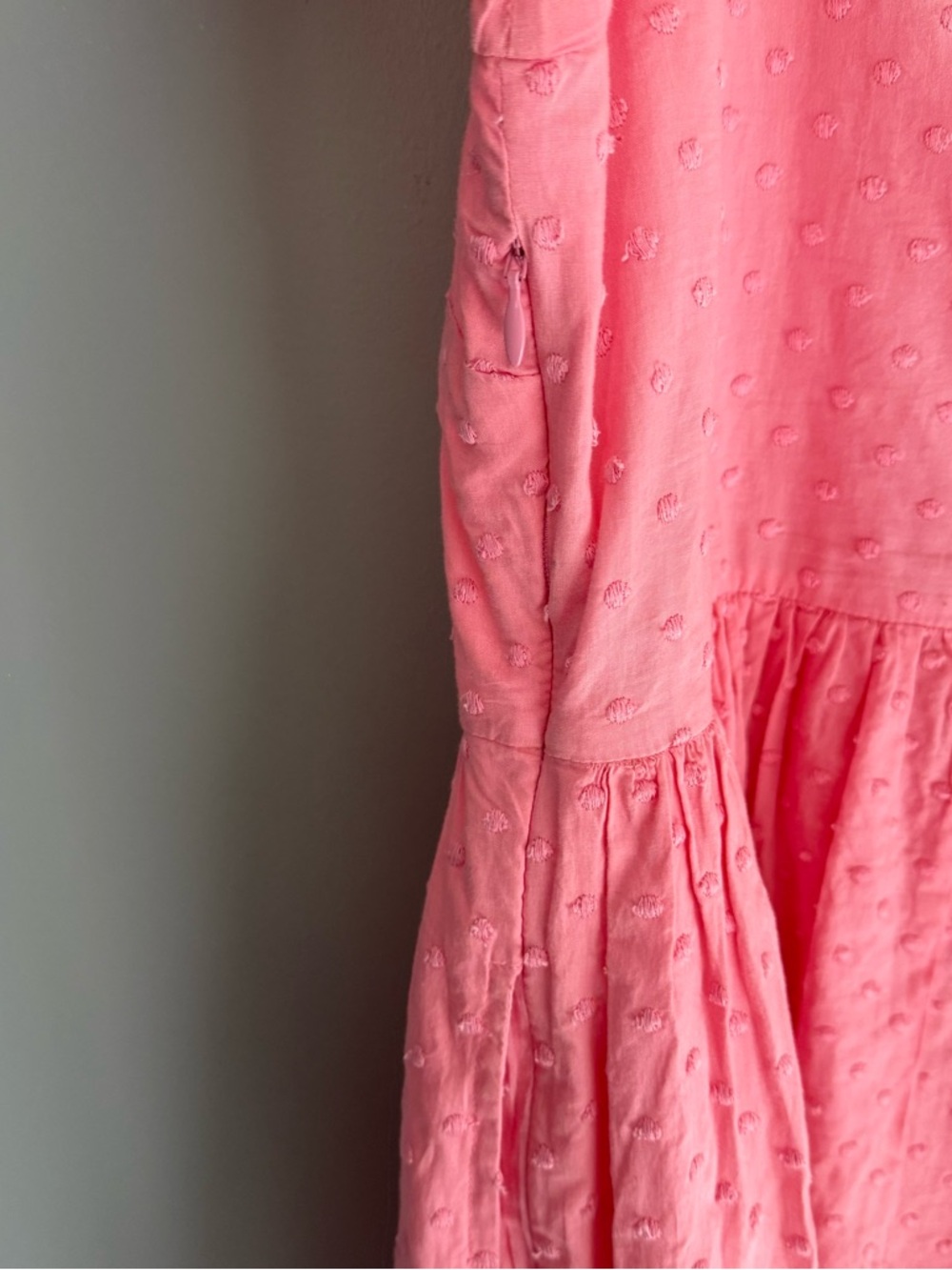 LoveShackFancy Pink Raleigh Cotton Mini Dress - Picture 11 of 11